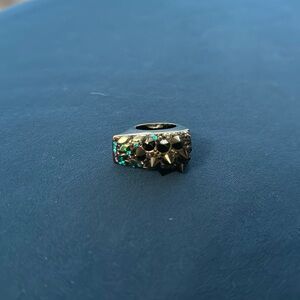 Swarovski Crystal Spike Ring